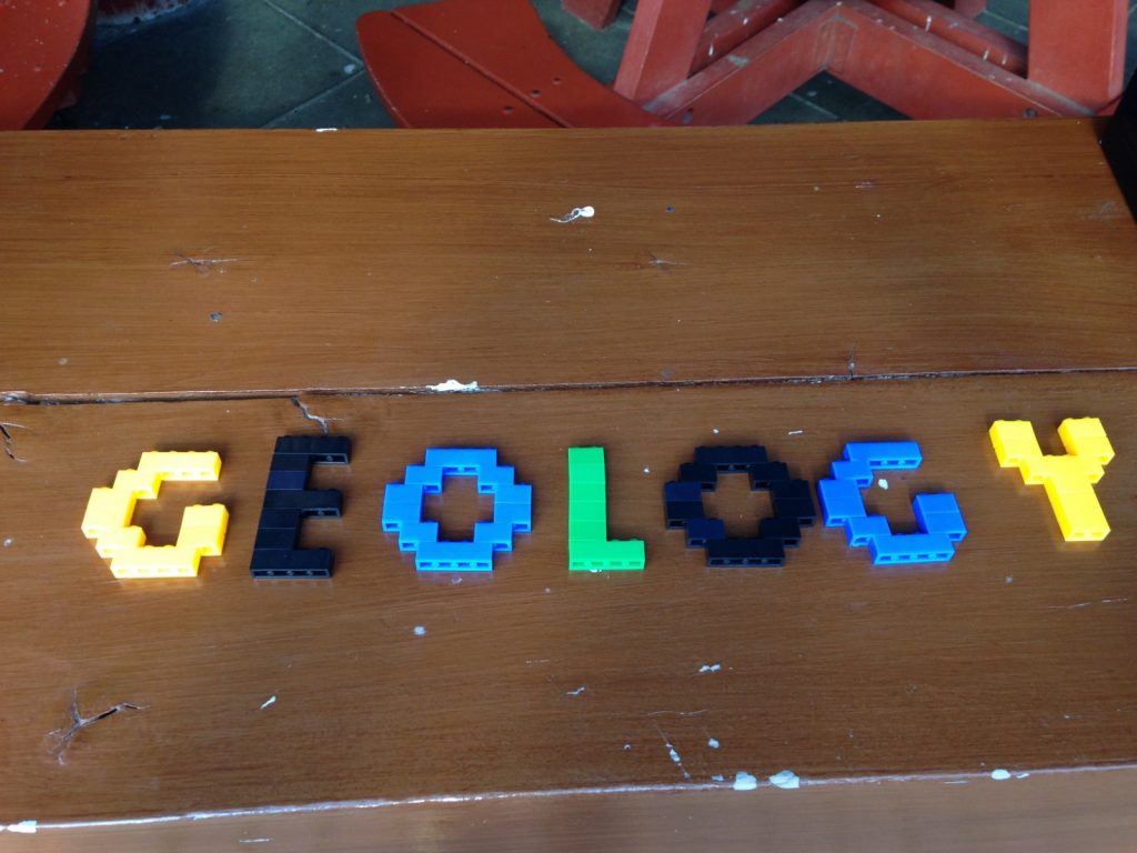 Discover geology with Lego!