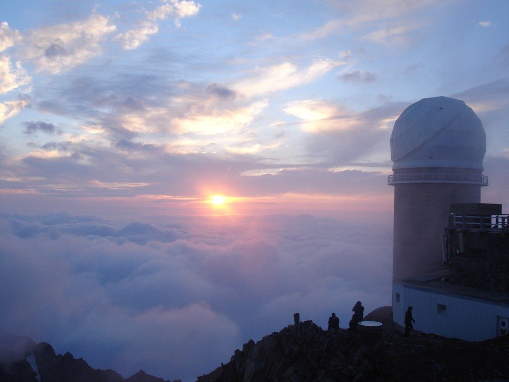 Imaggeo on Mondays: A pink and blue evening