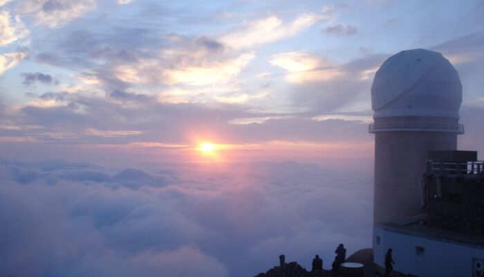 Imaggeo on Mondays: A pink and blue evening