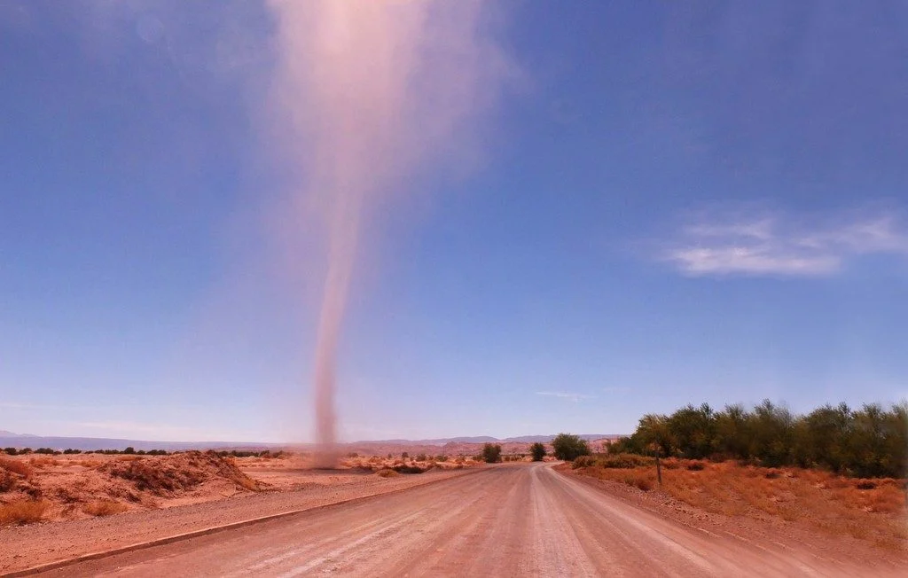 Imaggeo on Mondays: Dust devil sighting in the Atacama Desert