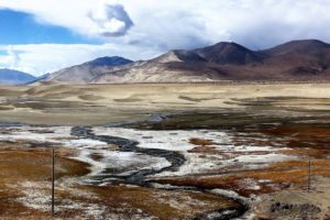 Imaggeo on Mondays: Sand and snow on the Tibetan Plateau
