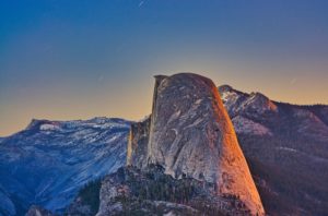 Imaggeo on Mondays: Sunset and moonrise at Yosemite