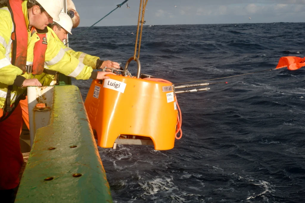 Weathering the storm from a research vessel