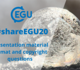 #shareEGU20: presentation material format and copyright questions
