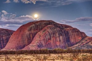 Imaggeo on Mondays: Moonrise at Kata Tjuta