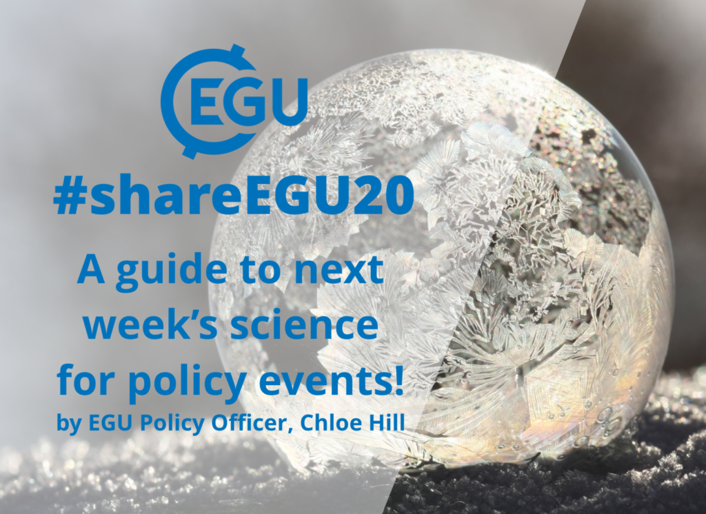 GeoPolicy: Getting involved with science for policy during #shareEGU20!