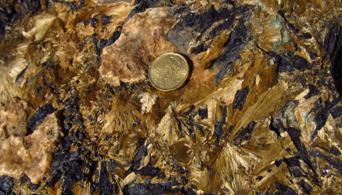 Imaggeo On Monday: Hedenbergite – Ilvaite skarn, Calamita, Island of Elba
