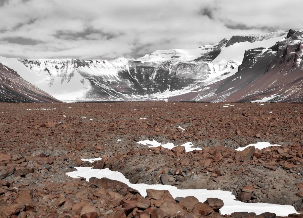 Imaggeo On Monday: Desert Varnish, Antarctica Style