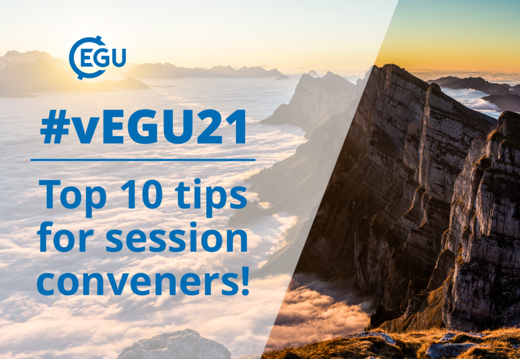 How to vEGU: Top 10 tips for promoting good online engagement for conveners