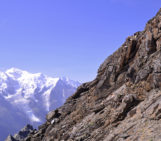 Imaggeo On Monday: Alps highest peak meets folded sea floor