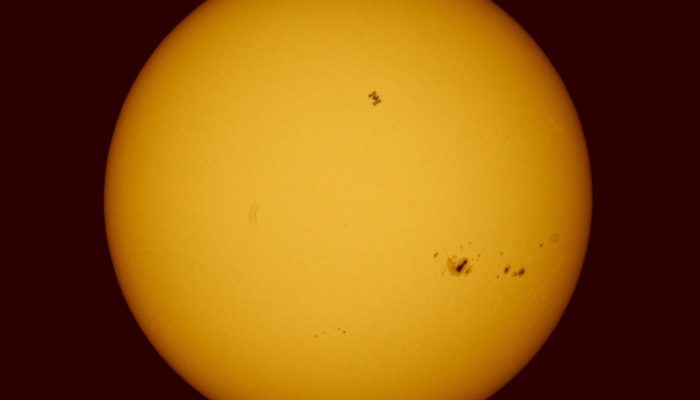 Imaggeo On Monday: International Space Station transiting the Sun