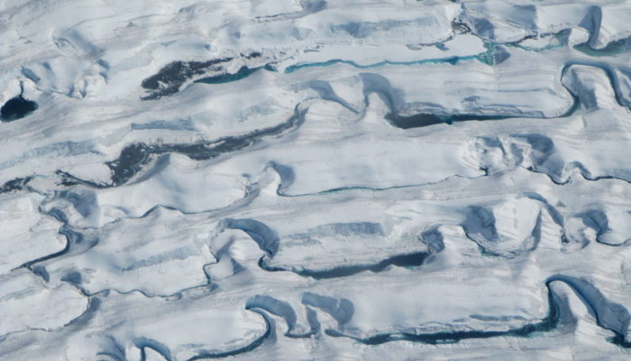 Imaggeo On Monday: Contorted Streams on the Gates Glacier