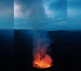 Imaggeo On Monday: Nyiragongo Crater by Nightfall