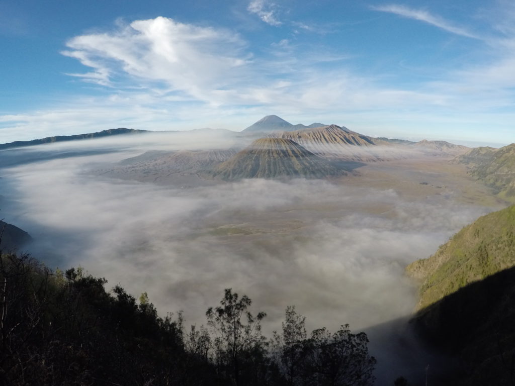 Imaggeo On Monday: Morning view of volcanoes in Java, Indonesia