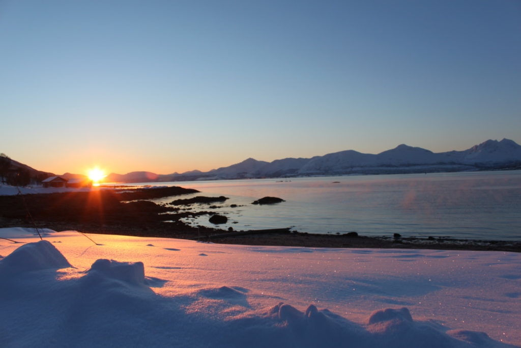 Imaggeo On Monday: Arctic Winter Sun in Tromsø