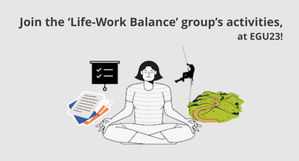 Join the Life-Work-Balance activities at EGU23!