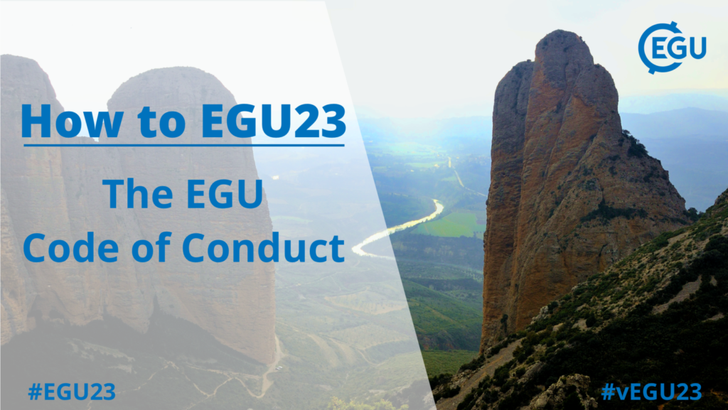 How to EGU23: The EGU Code of Conduct