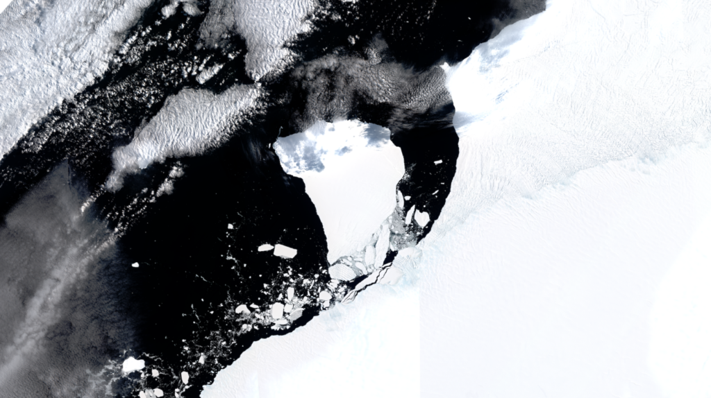 Imaggeo On Monday: Iceberg A-81, Brunt Ice Shelf, Antarctica