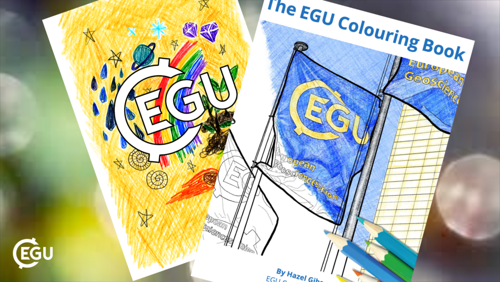 The new EGU colouring books!