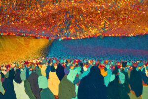 Imaggeo On Monday: Polarized light photomicrograph of a thin section of Brazilian agate
