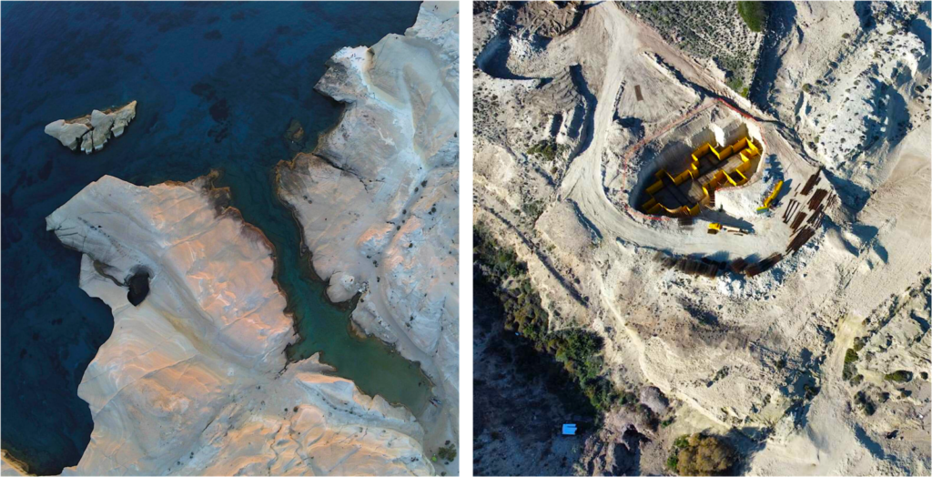 Sarakiniko: A unique geoheritage site under threat