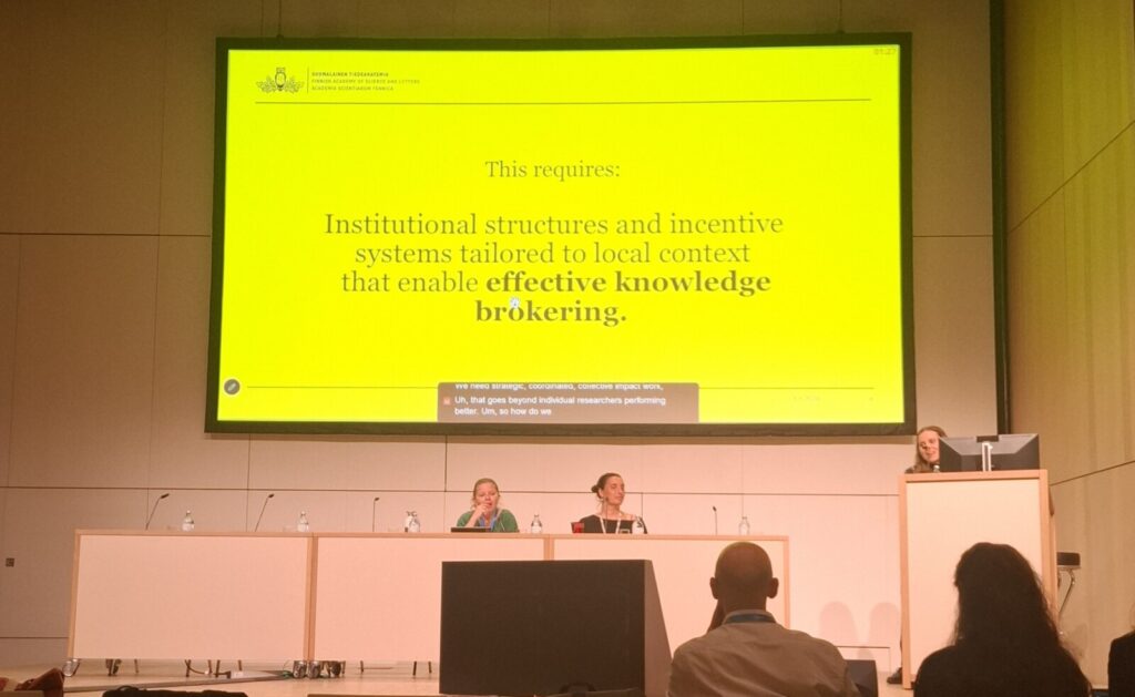 Invite yourself to the table – Science Policy at EGU26