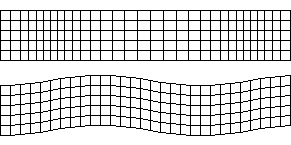 P- and S-waves travelling through a medium - Source: Actualist, Wikimedia Commons.