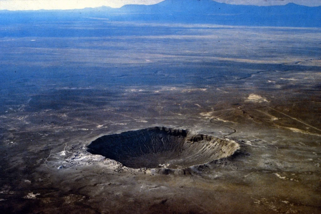 Meteorite impact turns silica into stishovite in a billionth of a second