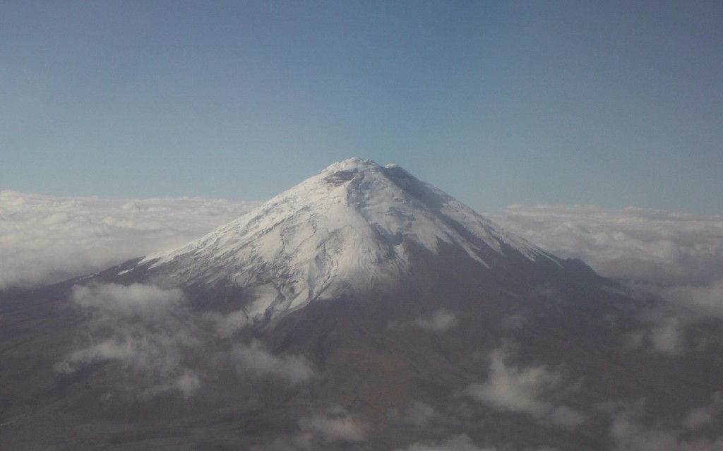 Photo 1 - Cotopaxi from the air (Copy)