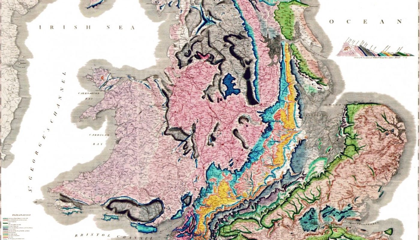 William Smith Geological Map Of England