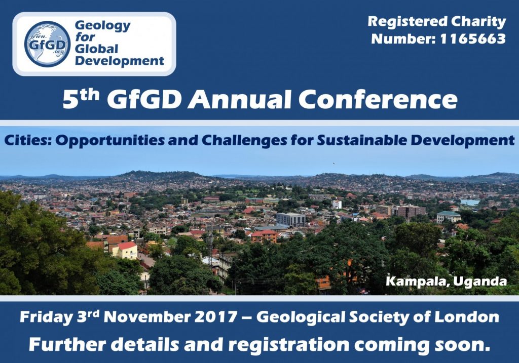 GfGD 5th Annual Conference: Cities, Geoscience, and Sustainable Development