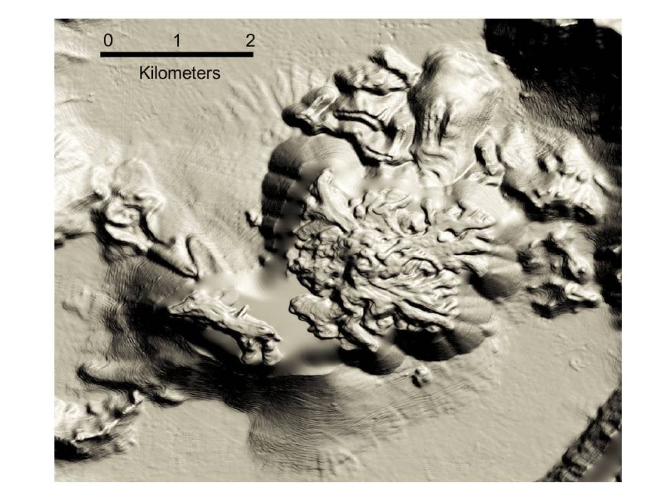 Growth of the Kameni Islands Volcano, Santorini, Greece