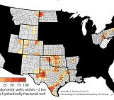 Hydraulic fracturing close to groundwater wells