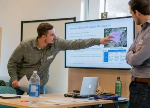 Research mini-conference in fourth year groundwater class