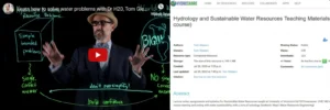 A buffet of new resources for teaching hydrology and water resources!