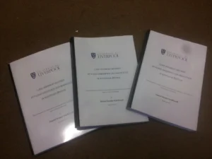 The final product (after an excessive amount of wasted paper, sadly...)