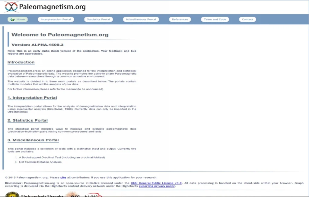 A new tool for the interpretation of palaeomagnetic data