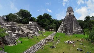 Tikal Mayan ruins in Guatemala. Credit - chensiyuan, WIkimedia Commons.
