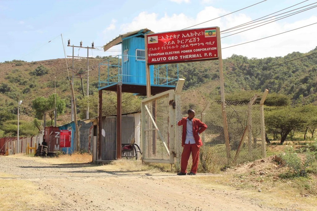 Alutu Langano geothermal power plant. Credit: Elspeth Robertson