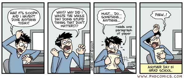 One day this could all be yours! Credit: Jorg Cham (PhD comics)