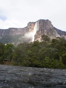 Angel Falls, Venezuela. It is also known as "Kerepakupai Vená" in the original indigenous Pemon language, meaning "waterfall of the deepest place". 