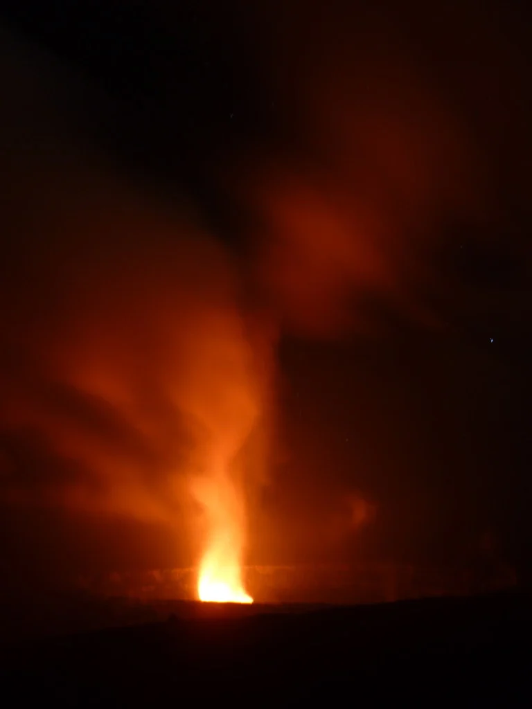 Kilauea gas cloud