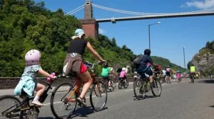Bristol - European Green Capital 2015 and England's first cycling city. Photo credit: Bristol 2015