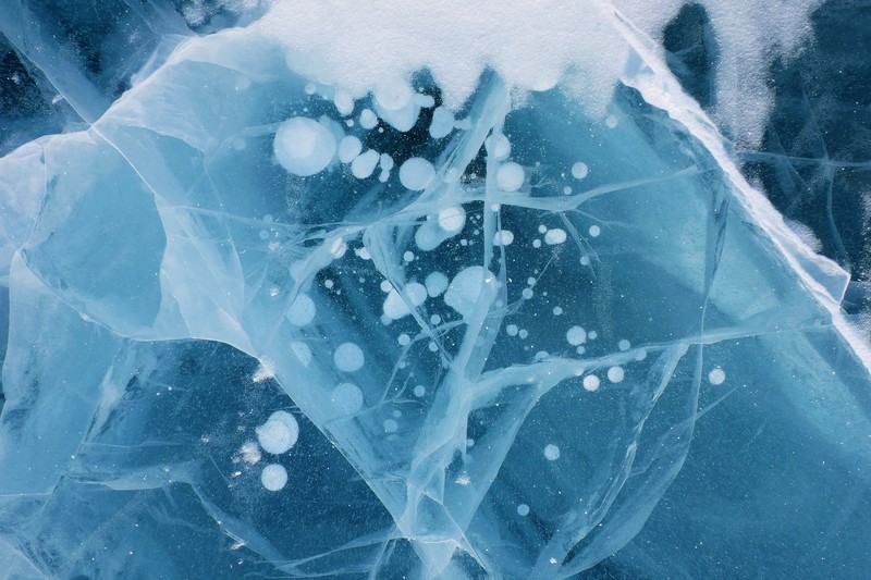 Frozen Lena-Delta by Thomas Ernsdorf, distributed by EGU under a Creative Commons licence.