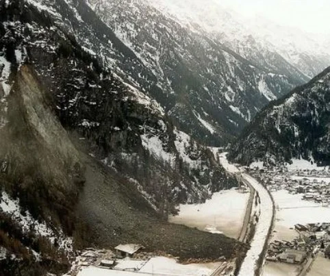 Huben Landslide