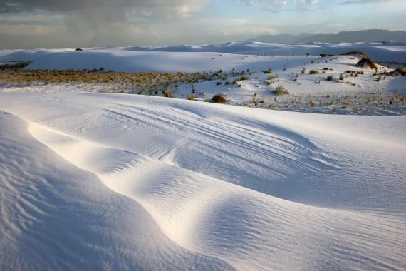 Gypsum dunes