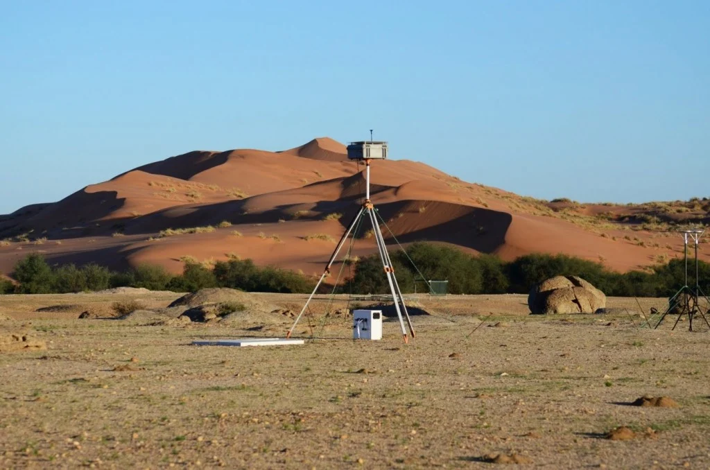 Gobabeb Site at the intersection of the Namib Sand Sea and the Kuiseb River. (Credit: F. Eckardt)