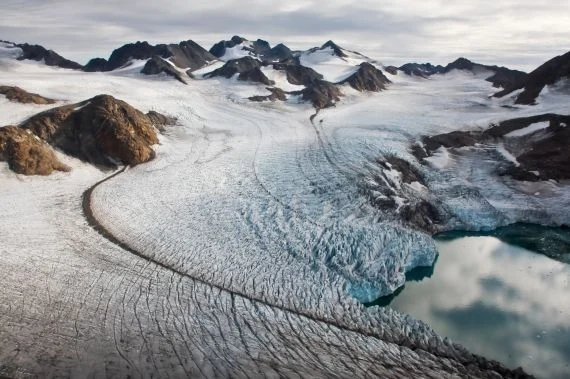 “The power of ice” by Romain Schläppy, distributed by the EGU under a creative commons licence.  