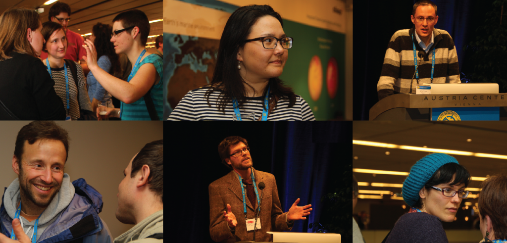 Young scientists at EGU 2013