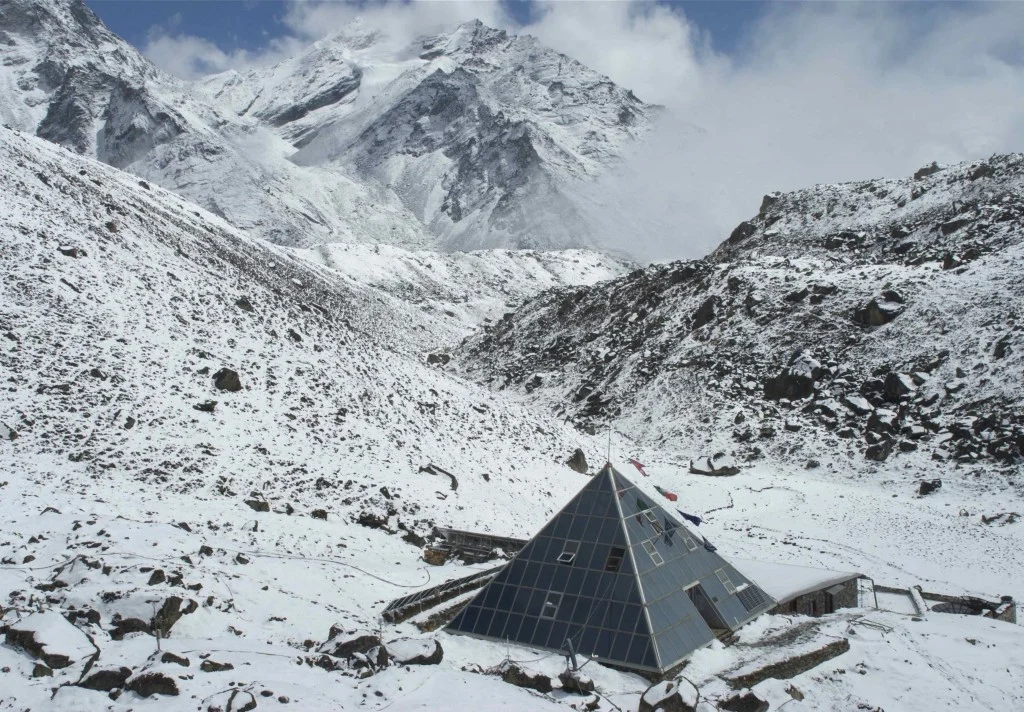The Pyramid is finally in sight after six days of strenuous hike. (Credit: Jane Qiu)